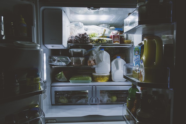 potraviny v lednici