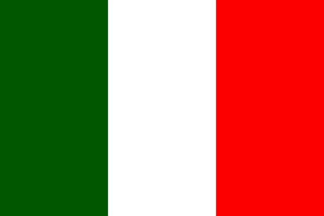 italská vlajka